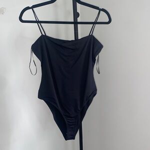 GREY LAB Black Bodysuit